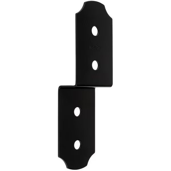 Hartley 1219BC Series Joist Tie, 10 in L, 3 in W, Steel, Storm ShinePowderCoated, Black, National Hardware, Mfr#: N800-024